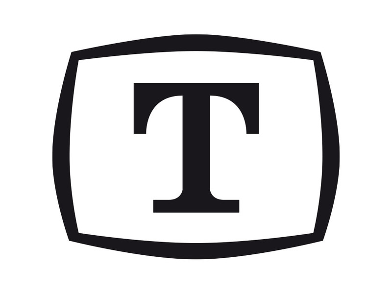 Logo for norsk Trelastkontroll som er formet som en stor T